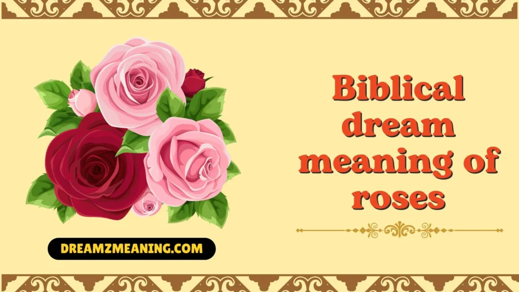 biblical dream meaning of roses