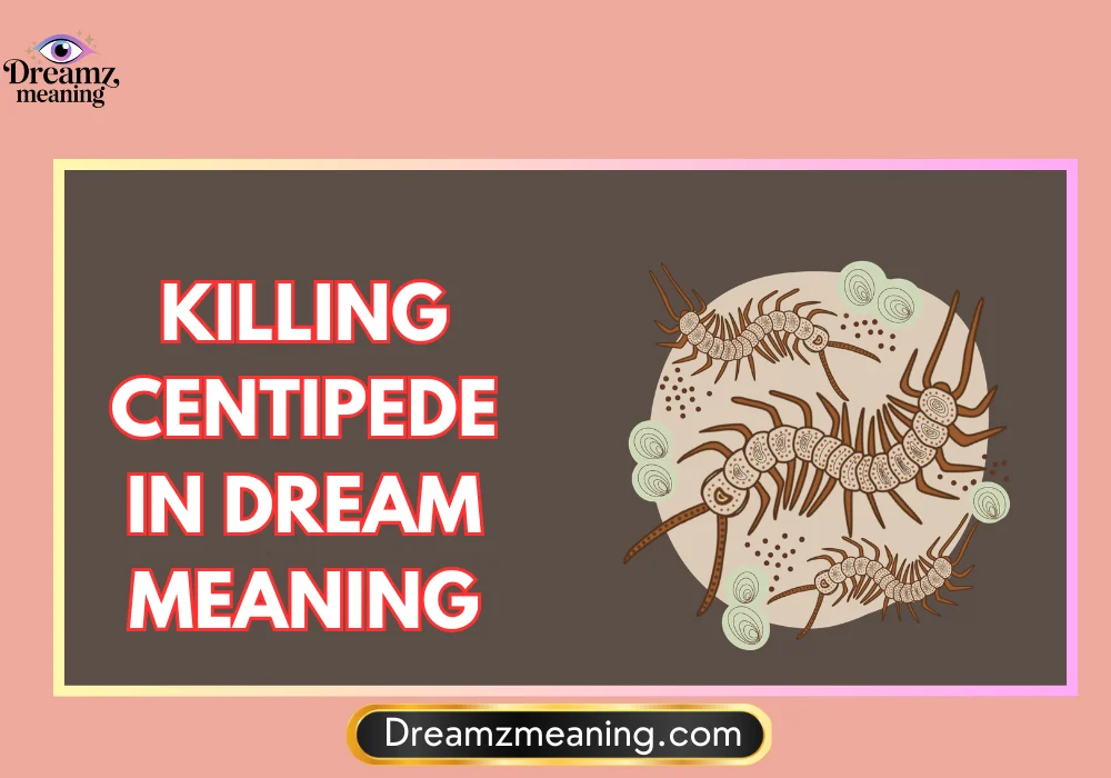 General Meaning of Killing a Centipede in a Dream