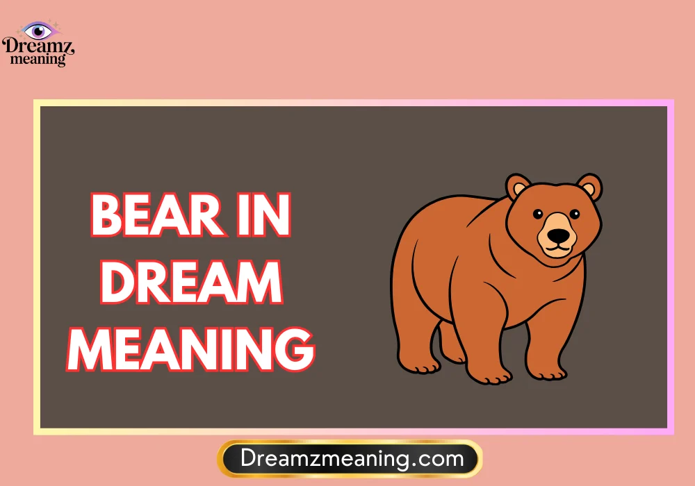 General Meaning of Bear In Dream