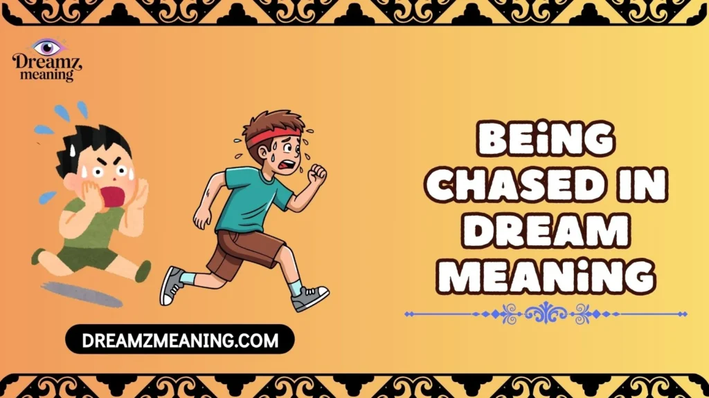 Being Chased In Dream Meaning