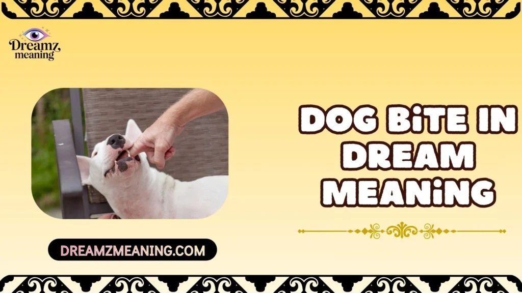 Dog Bite In Dream Meaning