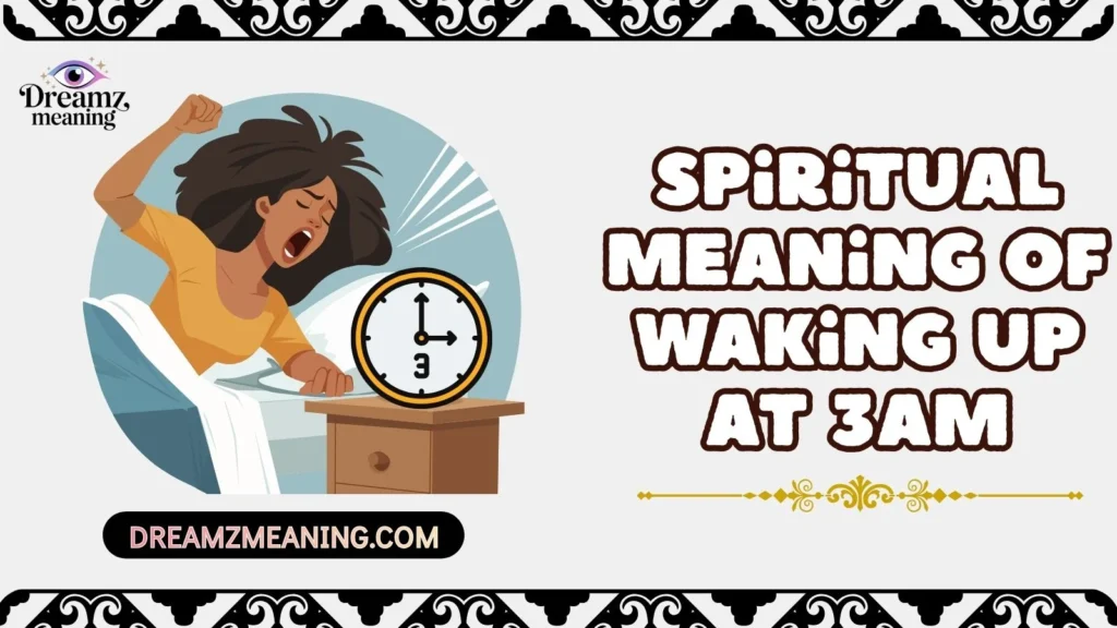 Spiritual Meaning of Waking Up at 3am