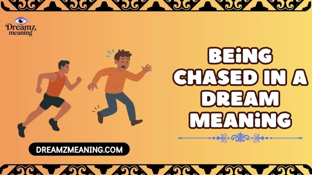 Being Chased In A Dream Meaning
