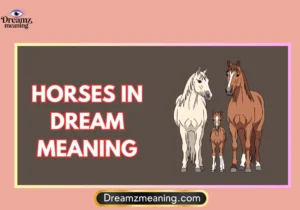 Horses In Dream Meaning