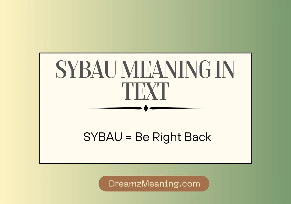 SYBAU vs Other Text Abbreviations