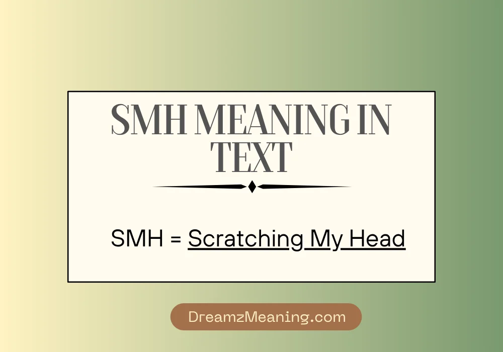 Can SMH Be Misunderstood