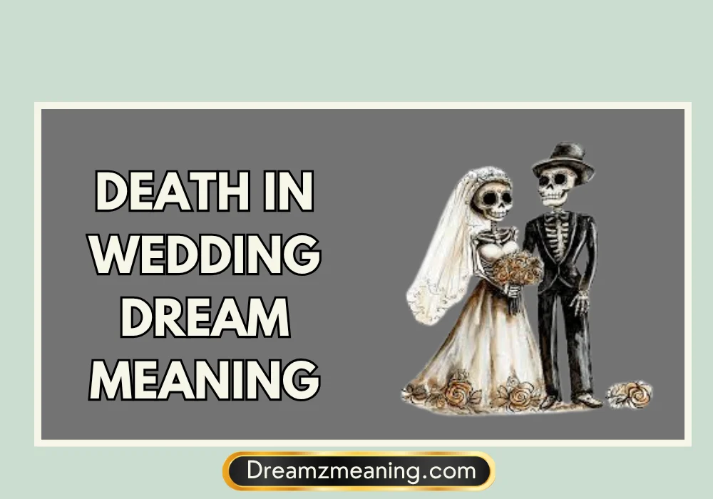Death in Wedding Dream Meaning