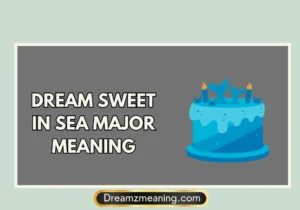 Dream Sweet In Sea Major Meaning