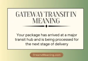 Gateway Transit In Meaning