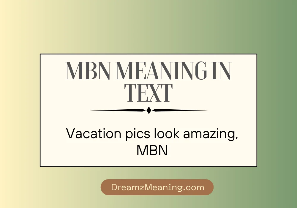 MBN Tone: What Does It Convey