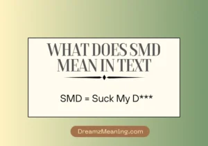 What Does SMD Mean in Text